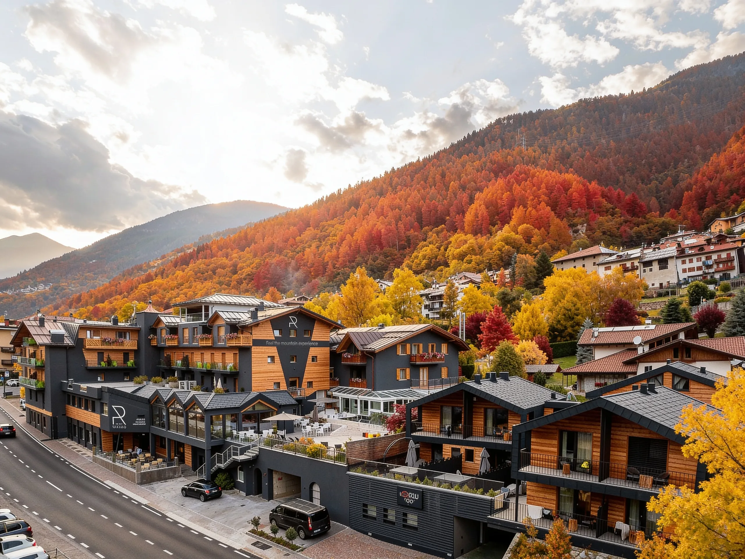 Ravelli Hotel & Lodges in autunno